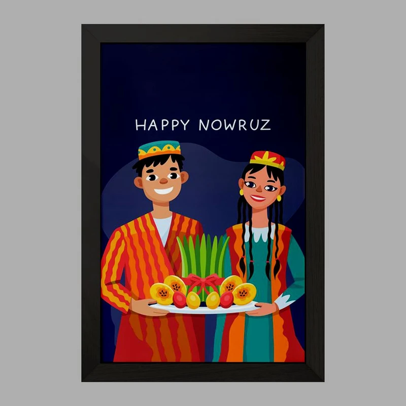 تابلو خندالو مدل نوروز کد 25574