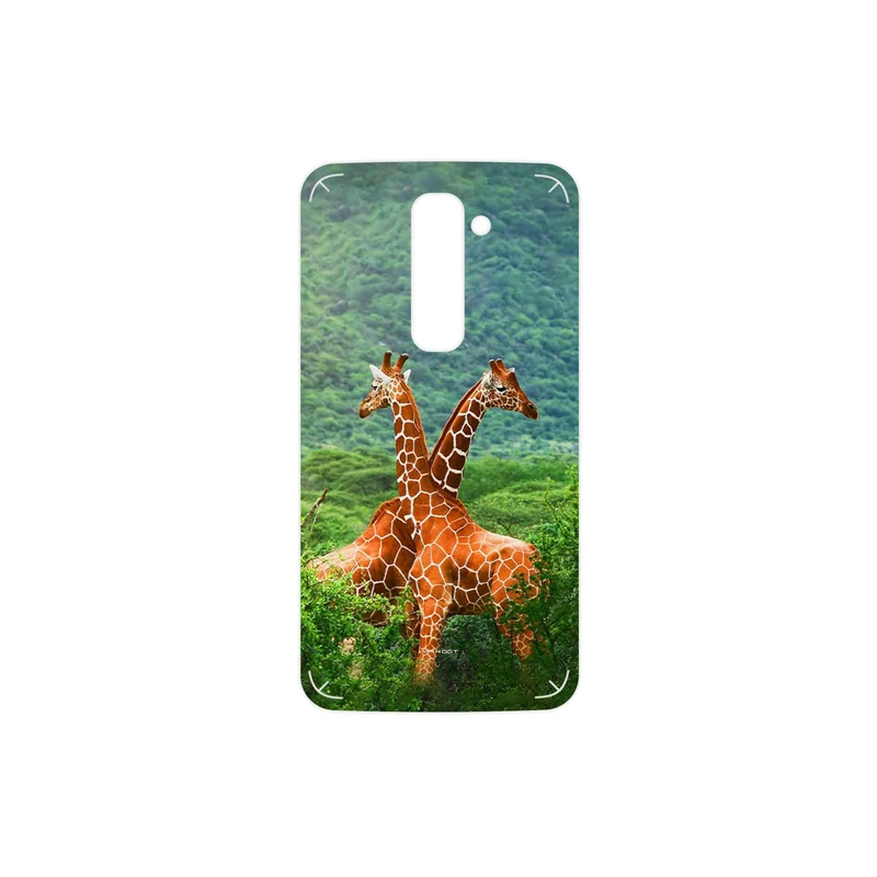 برچسب پوششی ماهوت مدل Giraffe مناسب برای گوشی موبایل ال جی G2