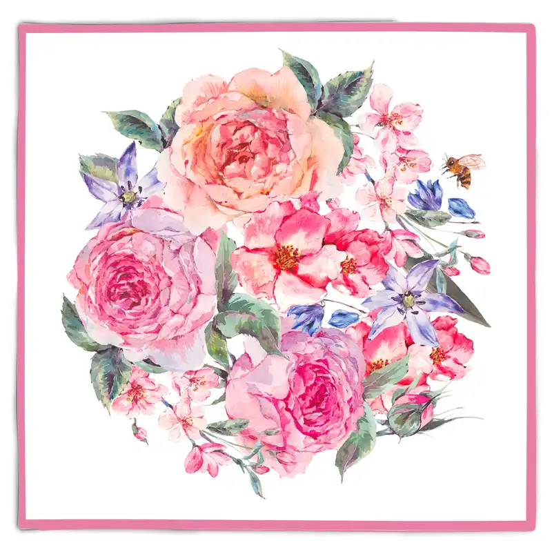 رومیزی طرح گل کد 140099