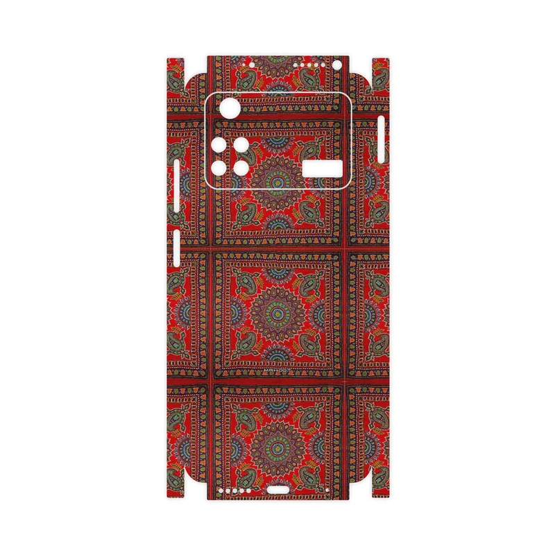 برچسب پوششی ماهوت مدل Embroidered Rug-FullSkin مناسب برای گوشی موبایل شیائومی Poco M4 Pro 4G
