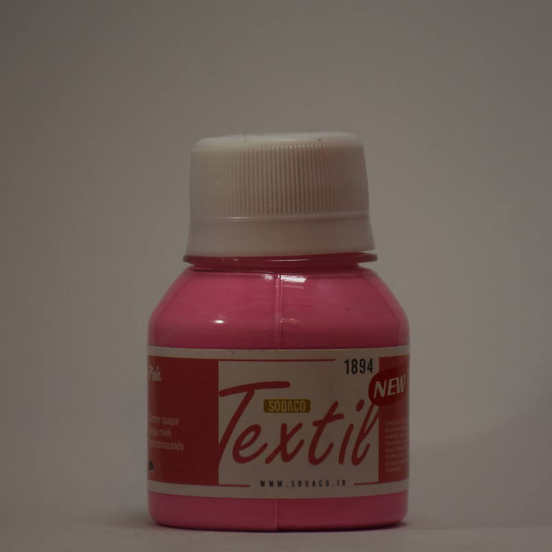 رنگ پارچه سوداکو مدل TexTieکد ۰۱ حجم ۵۵ میلی لیتر بسته 6 عددی