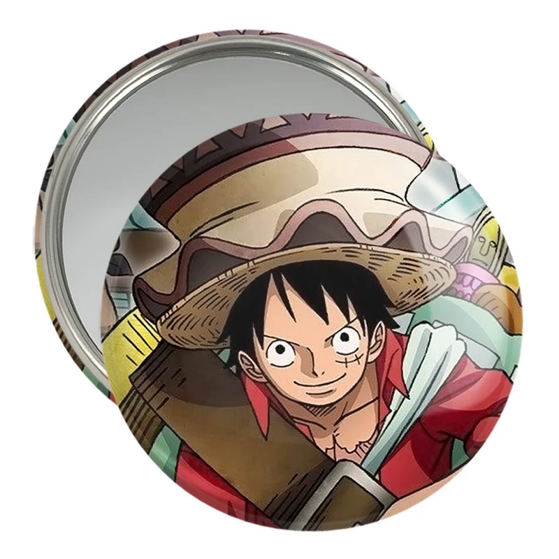 آینه جیبی خندالو مدل انیمه وان پیس One Piece  کد 10536