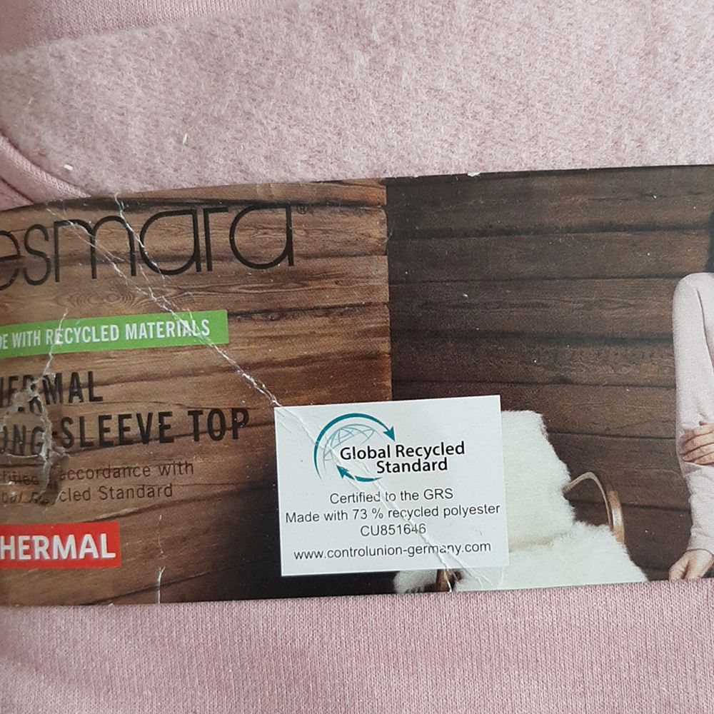 تی شرت آستین بلند زنانه اسمارا مدل کرکی termal-tk-03 -  - 2