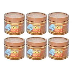 کرم مرطوب کننده بی ام اس مدل Argan حجم 200 میلی لیتر مجموعه 6 عددی