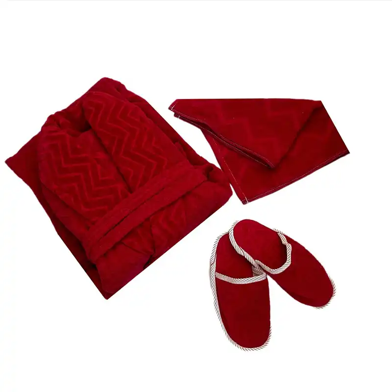 سرویس حوله پالتویی 4 تکه آلامه مدل ونوس AB