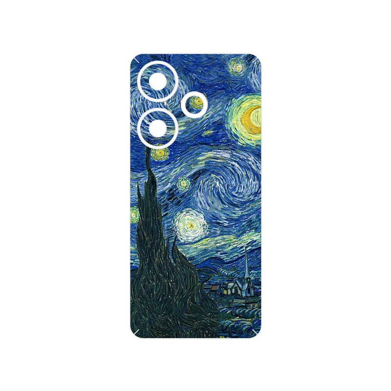 برچسب پوششی ماهوت مدل The Starry Night of van Gogh مناسب برای گوشی موبایل شیائومی Poco F6