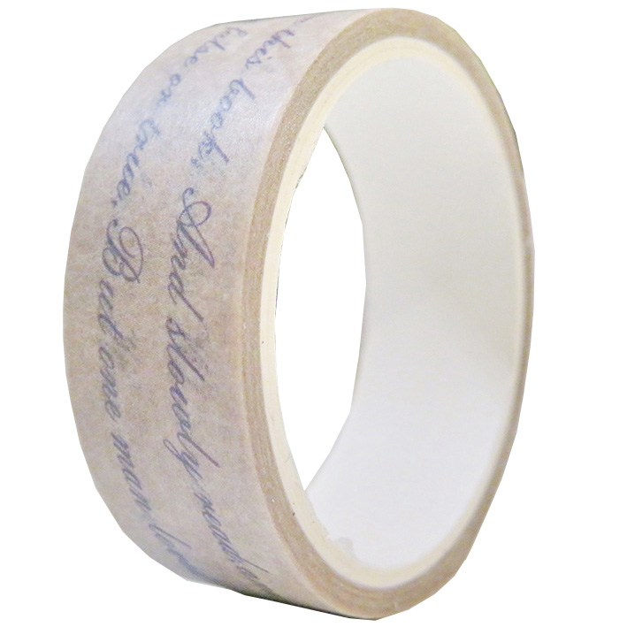    چسب نواری مدل فانتزی متن کد 55 عرض 1.5 سانتی متر