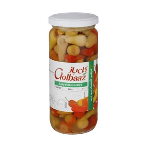 ترشی فلفل بیبی گل باز - 460 گرم