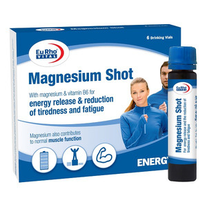 ویال منیزیم شات یوروویتال بسته 6 عددی