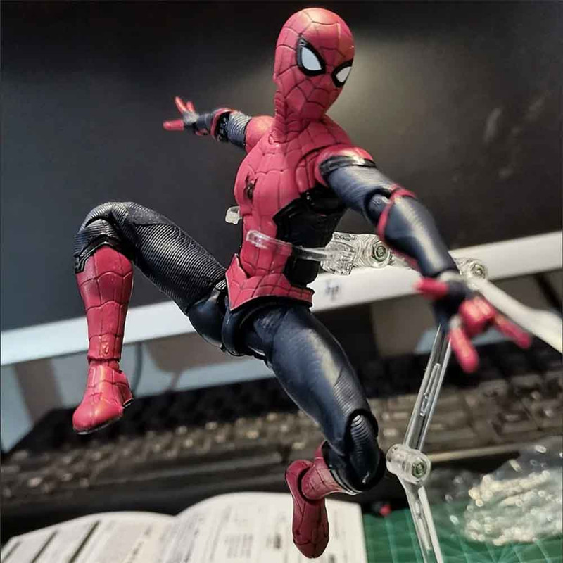 اکشن فیگور مدل مرد عنکبوتی اسپایدرمن طرح Spiderman No Way Home SHFiguarts