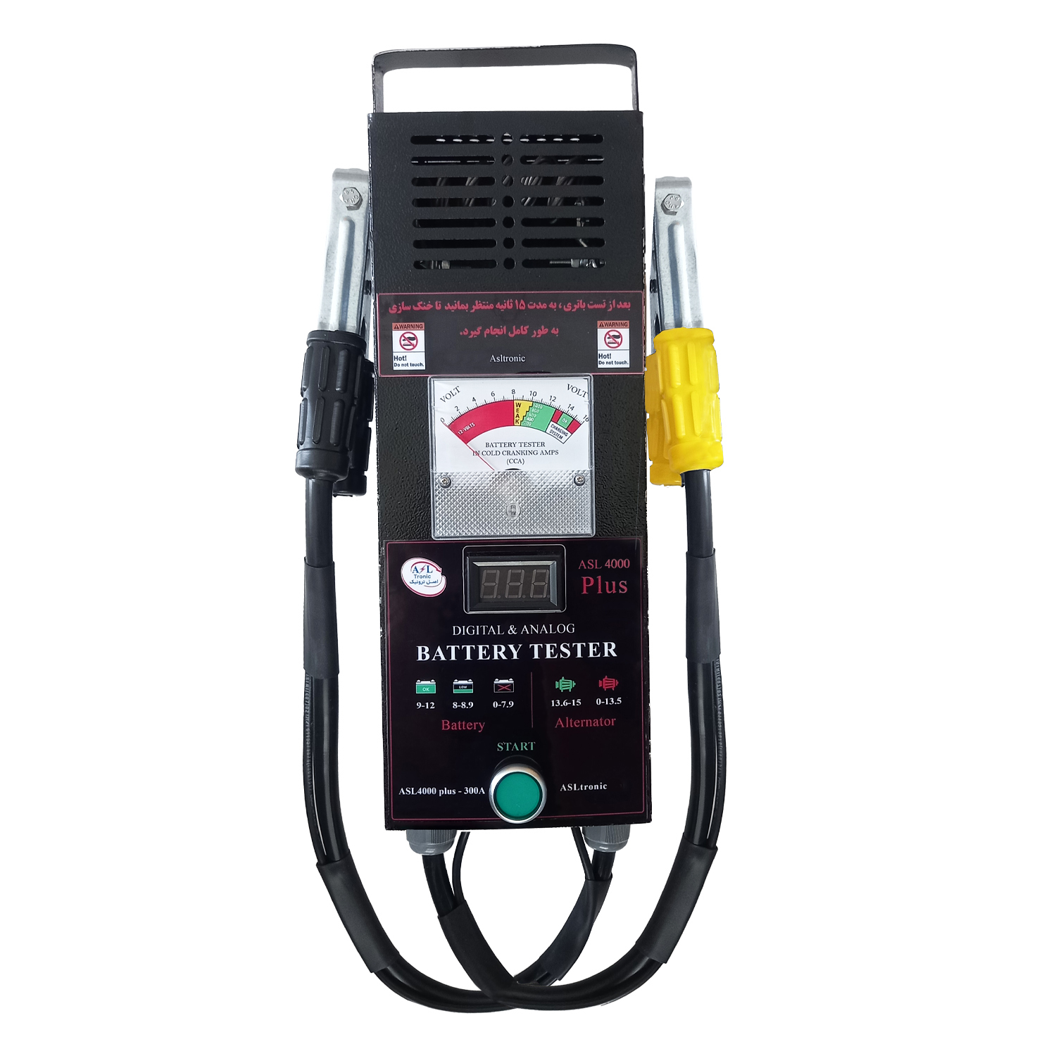 دستگاه تست باتری خودرو اصل ترونیک مدل ASl4000 plus
