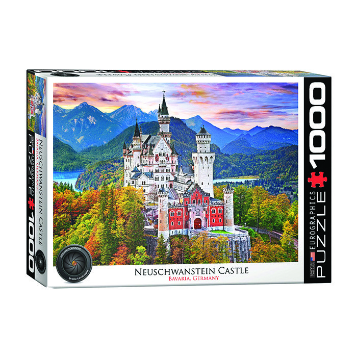 پازل 1000 تکه یوروگرافیکس پازلز مدل Neuschwanstein Castle Germany كد 60000946