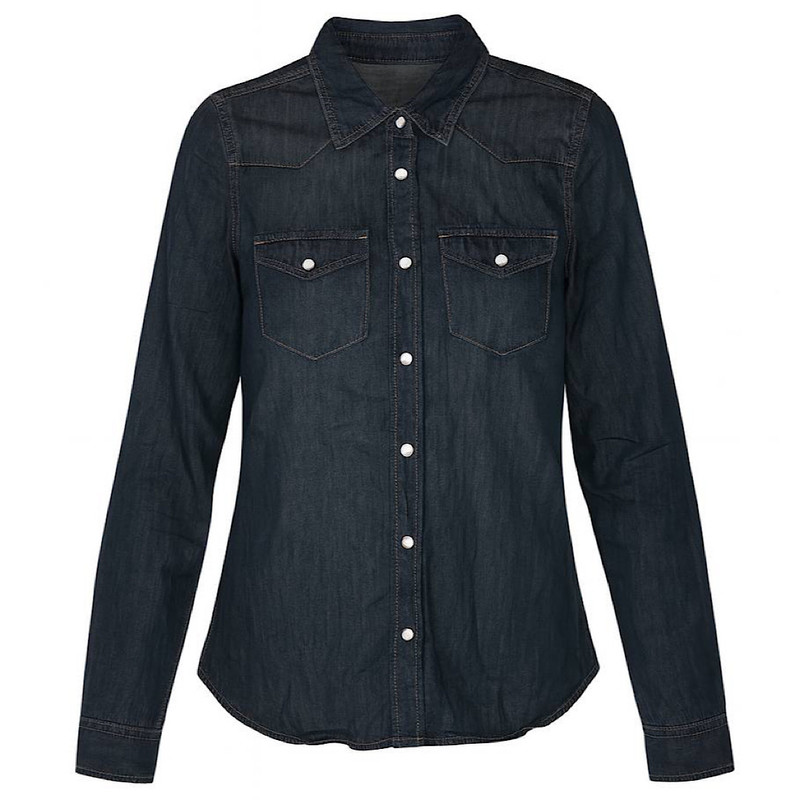 شومیز آستین بلند یقه برگردان زنانه مدل Z-580043