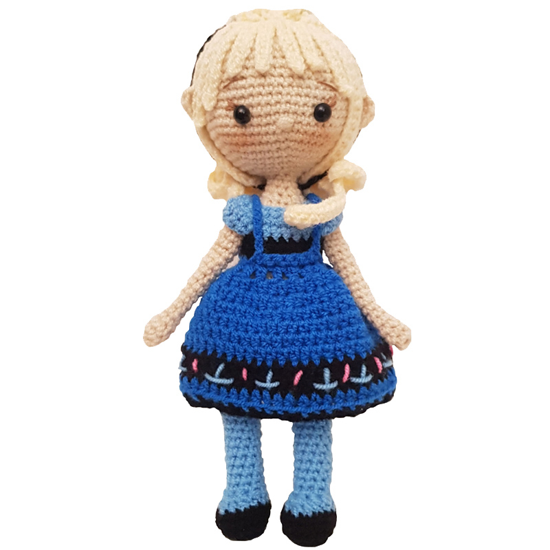 عروسک بافتنی طرح السا کد 27