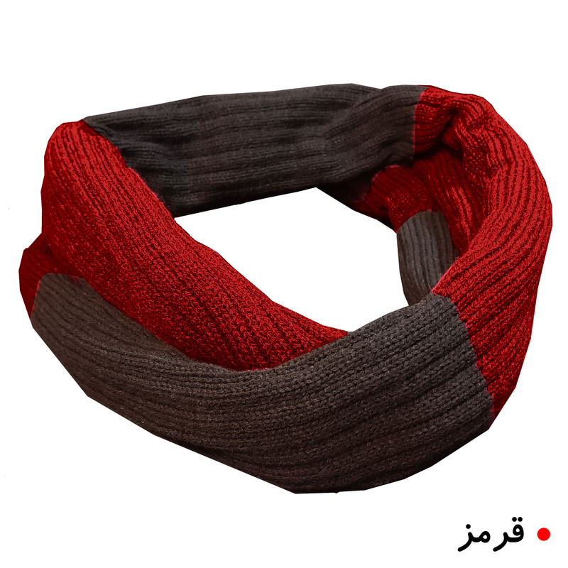 شال گردن بافتنی زنانه مدل رینگی