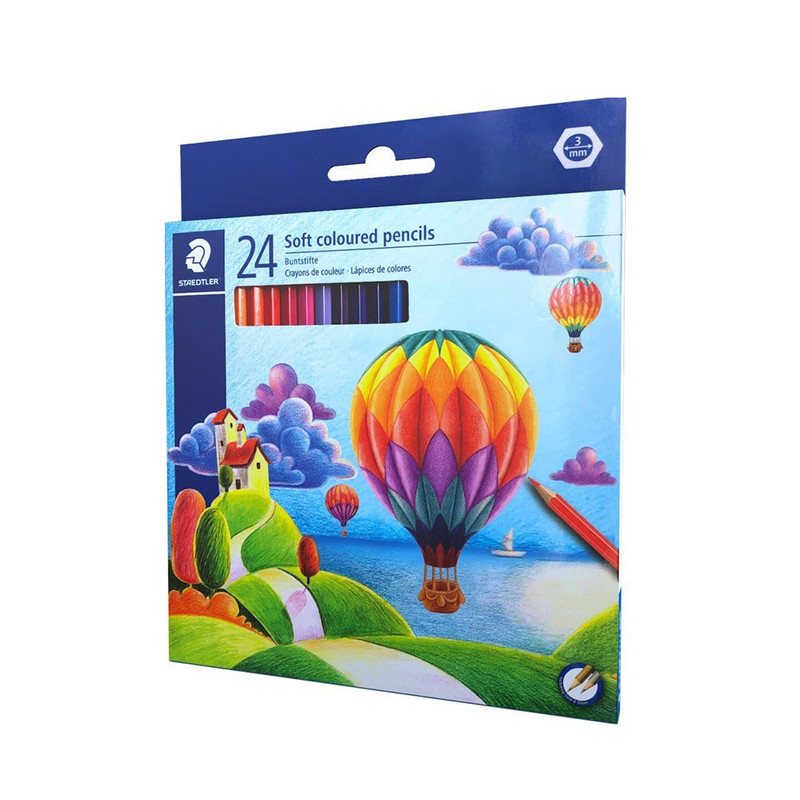 مداد رنگی 24 رنگ استدلر مدل 143C24LJ