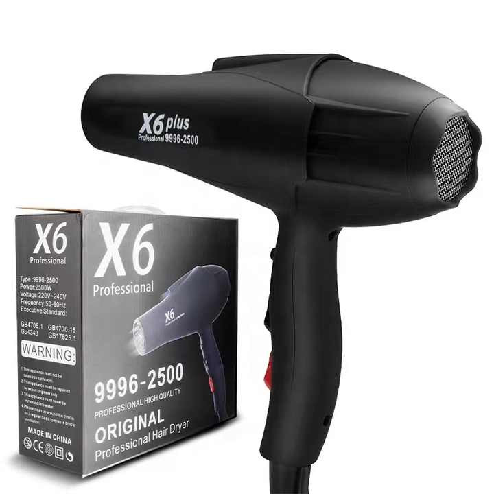 سشوار حرفه ای مدل ایکس شش پروفشینال 9996