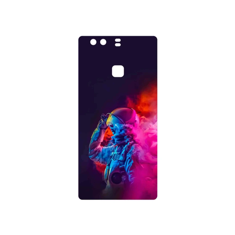 برچسب پوششی ماهوت مدل Smoke Rainbow Digital Art 1 مناسب برای گوشی موبایل هوآوی P9 Plus