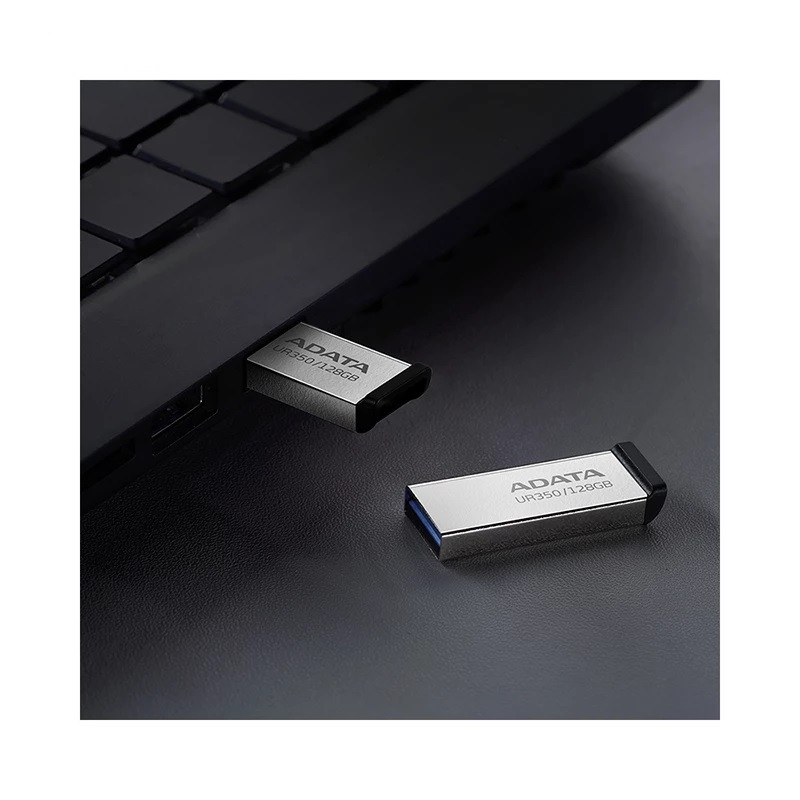 فلش مموری ای دیتا مدل Adata UR350 USB3.2 ظرفیت 128 گیگابایت با رابط USB - A