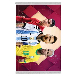 فرش پارچه‌ای دفه مدل فرشینه طرح فانتزی کد 8249