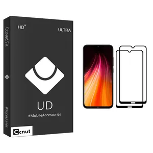 Coconut UD Black Screen Protector For Xiaomi Redmi Note 8 Pack Of 2