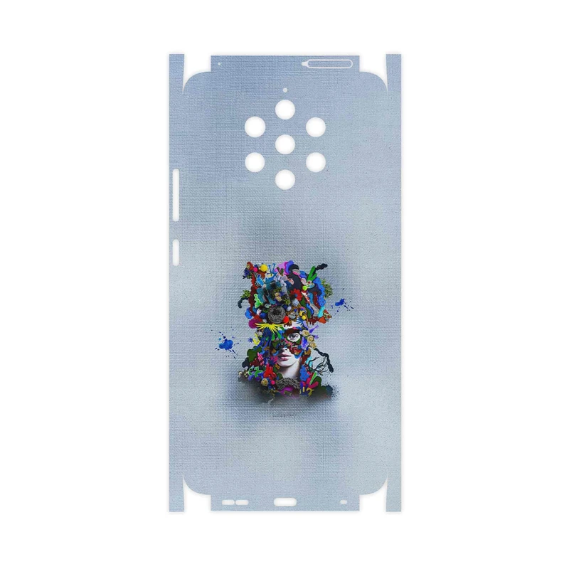 برچسب پوششی ماهوت مدل Collage of surreal Portrait of Women 4-FullSkin مناسب برای گوشی موبایل نوکیا 9 Pureview