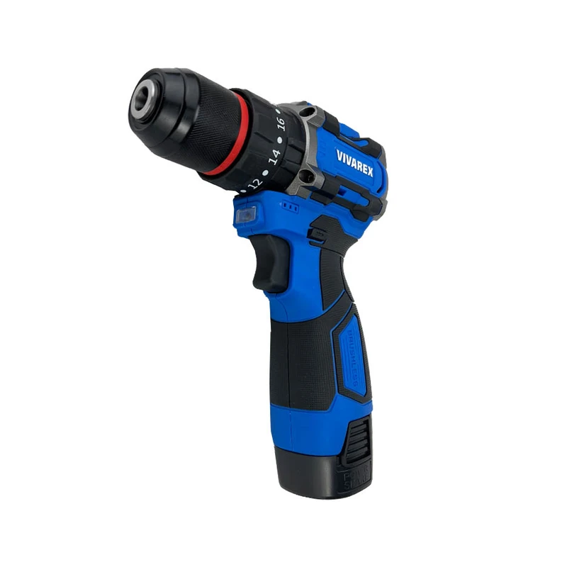 عکس شماره 5 : دریل شارژی 16-8 ولت براشلس ویوارکس مدل vr1610v-21bl