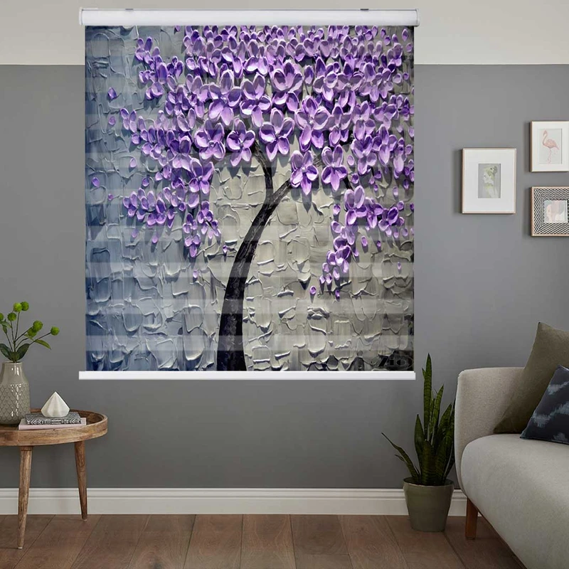 پرده زبرا زیو کد 3D1197 سایز 150x200 سانتی متر