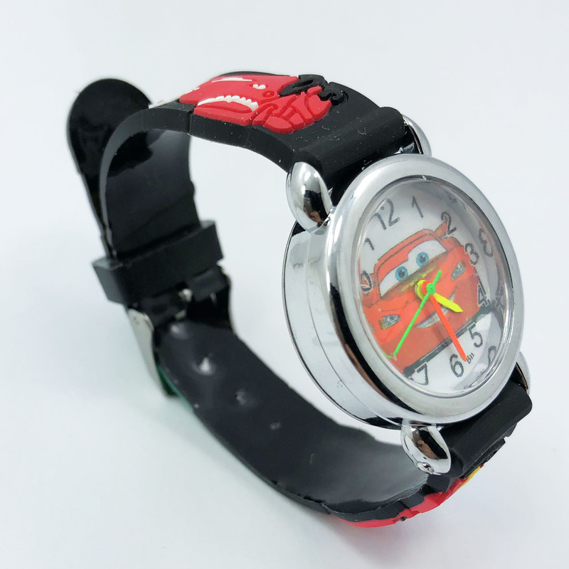 ساعت  مچی عقربه ای پسرانه مدل Cars