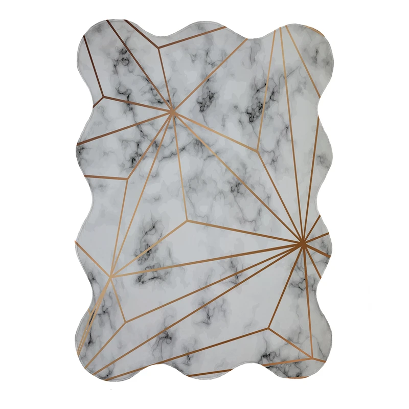 پادری مدل دالبر طرح سنگ کد 8583 سایز 80x110 سانتی متر