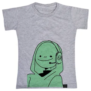 تی شرت آستین کوتاه دخترانه 27 مدل Space lady کد T96