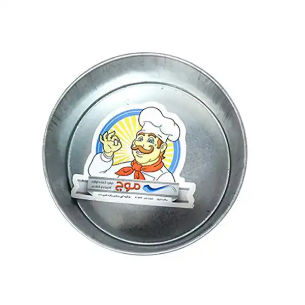 قالب کیک مدل گرد طرح بلند موج کد 23