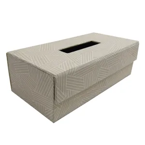 جای دستمال کاغذی هوم اند لایف مدل ماتیاس درب دار کد 420003