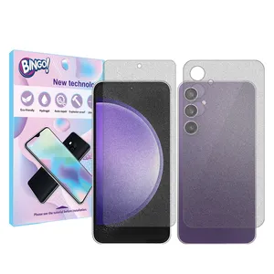 Bingo Tough model matte screen protector suitable for Samsung Galaxy S23 FE mobile phone along with the back protector