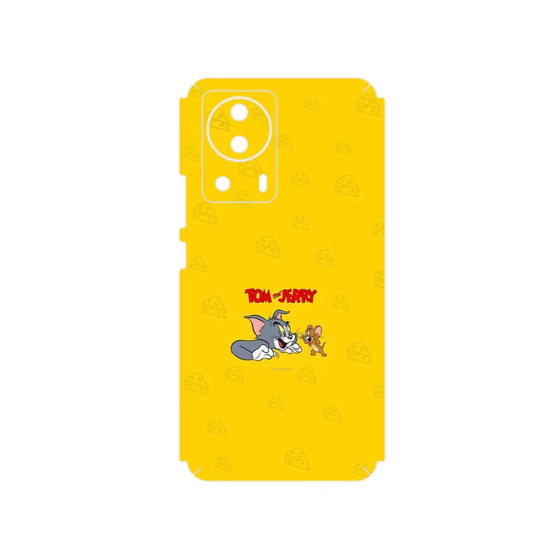 برچسب پوششی ماهوت مدل Tom and Jerry مناسب برای گوشی موبایل شیائومی 13 Lite