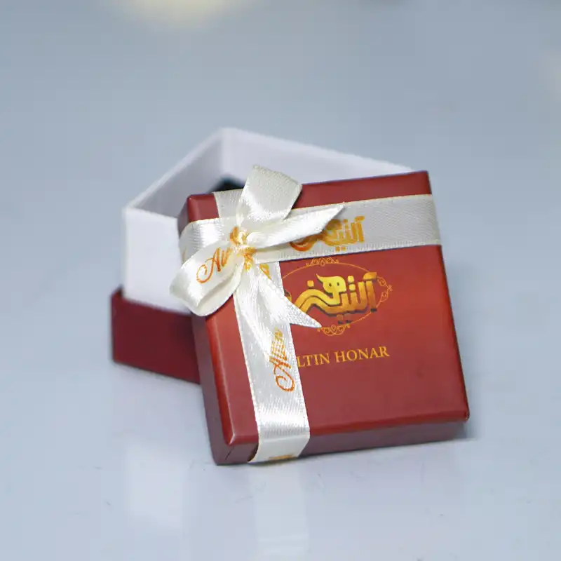 گوشواره زنانه آلتین هنر مدل ماه اسفند