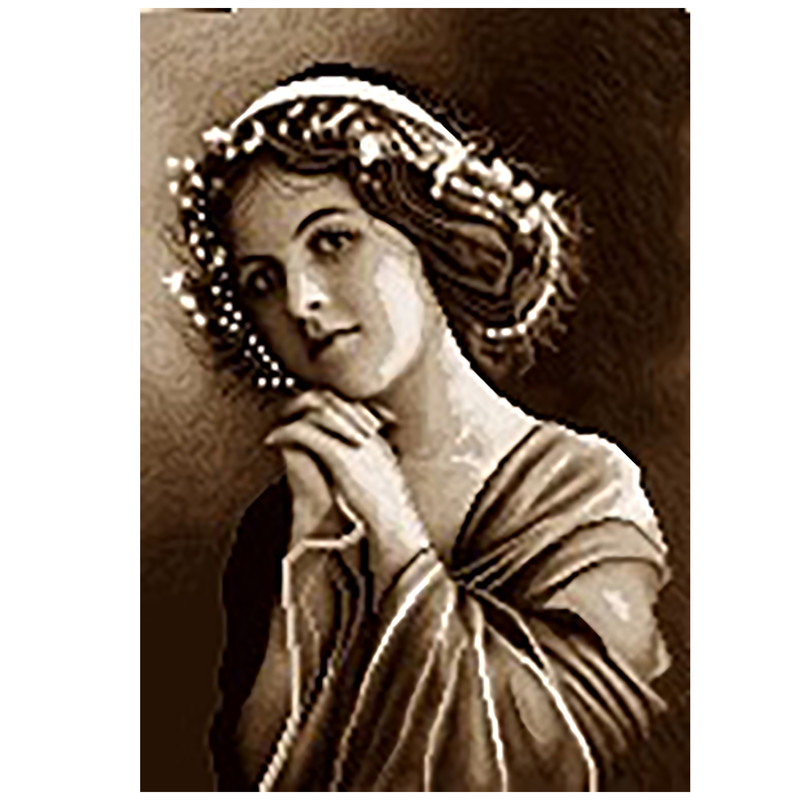 نخ و نقشه تابلوفرش مدل 2152