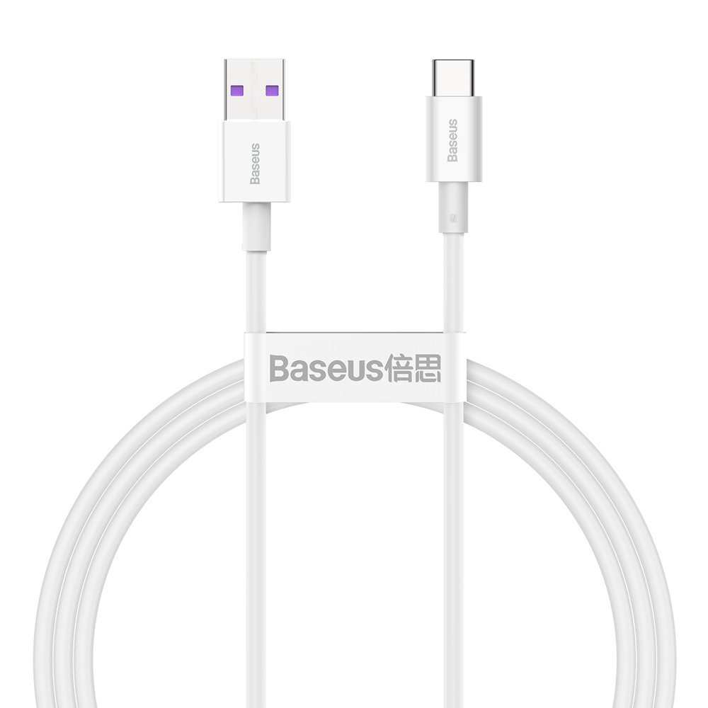 کابل تبدیل USB به USB-C باسئوس مدل BSSUT66W02 طول 1 متر