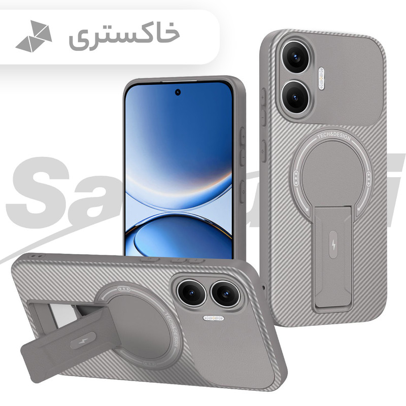کاور سامورایی مدل Carbon Stand مناسب برای گوشی موبایل شیائومی Poco M7 4G