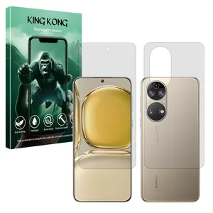 King kong Matte model Tough screen protector suitable for Huawei P50 Pro mobile phone along with the back of the phone