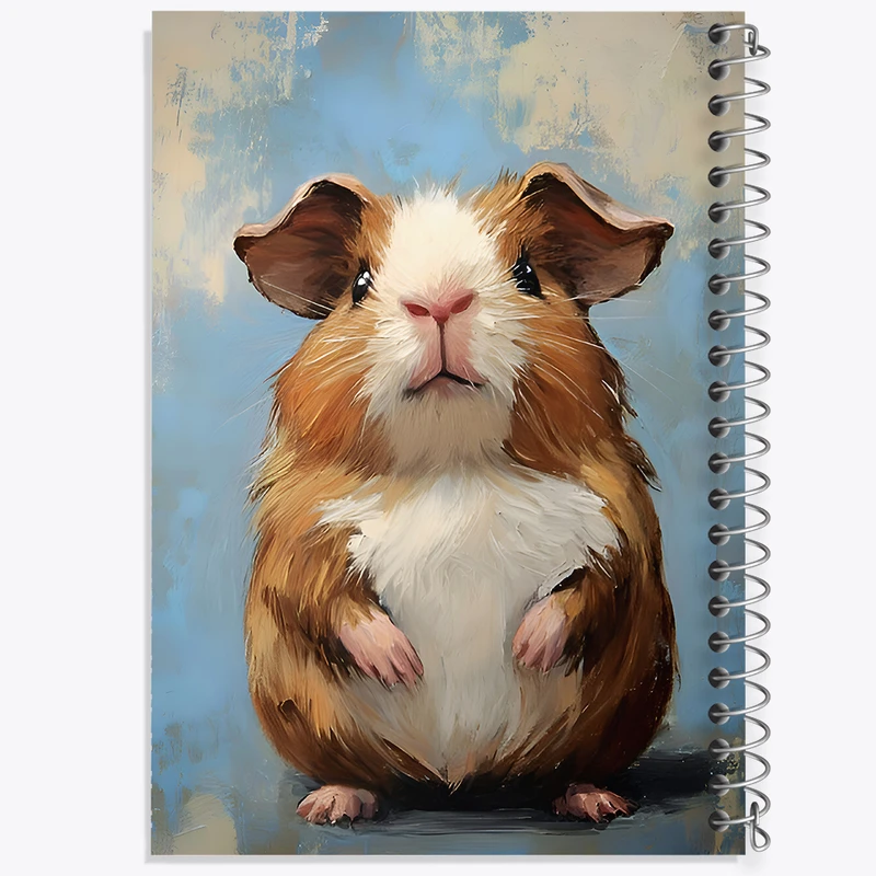 دفتر نقاشی 50 برگ خندالو طرح خوکچه هندی کد F7782