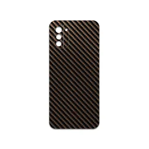 MAHOOT Glossy-Brown-Fiber Cover Sticker for Nokia G21