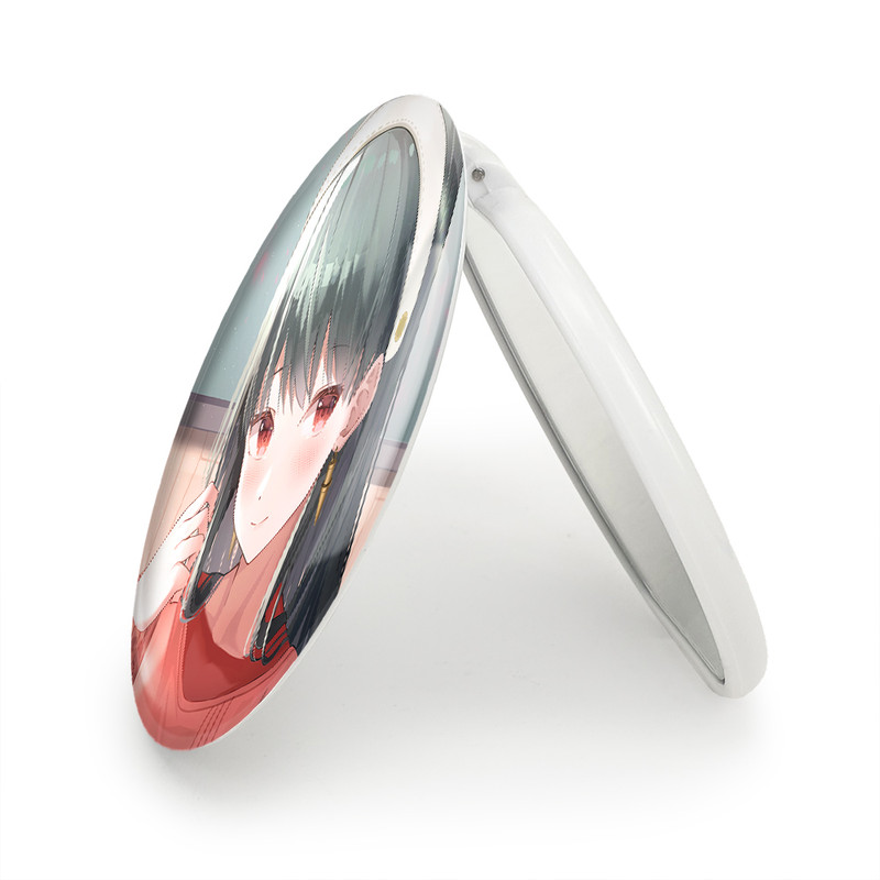 آینه جیبی خندالو طرح یور فورجر انیمه اسپای ایکس فمیلی Spy x Family مدل تاشو کد 17740