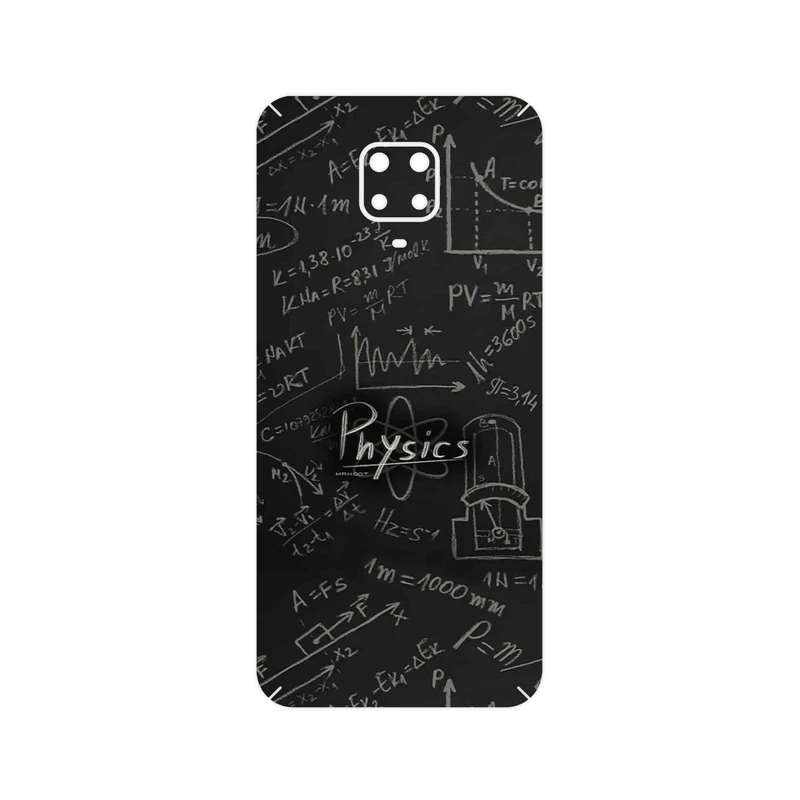 برچسب پوششی ماهوت مدل Physics Science مناسب برای گوشی موبایل شیائومی Redmi Note 9 Pro