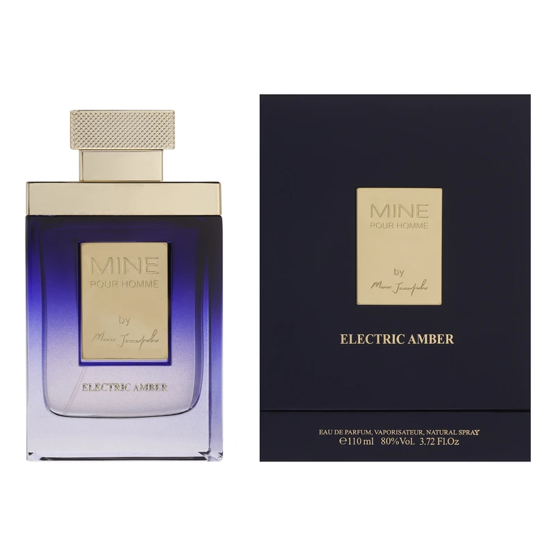 ادو پرفیوم مردانه مارک ژوزف مدل electric amber با رایحه خنک حجم 110 میلی لیتر