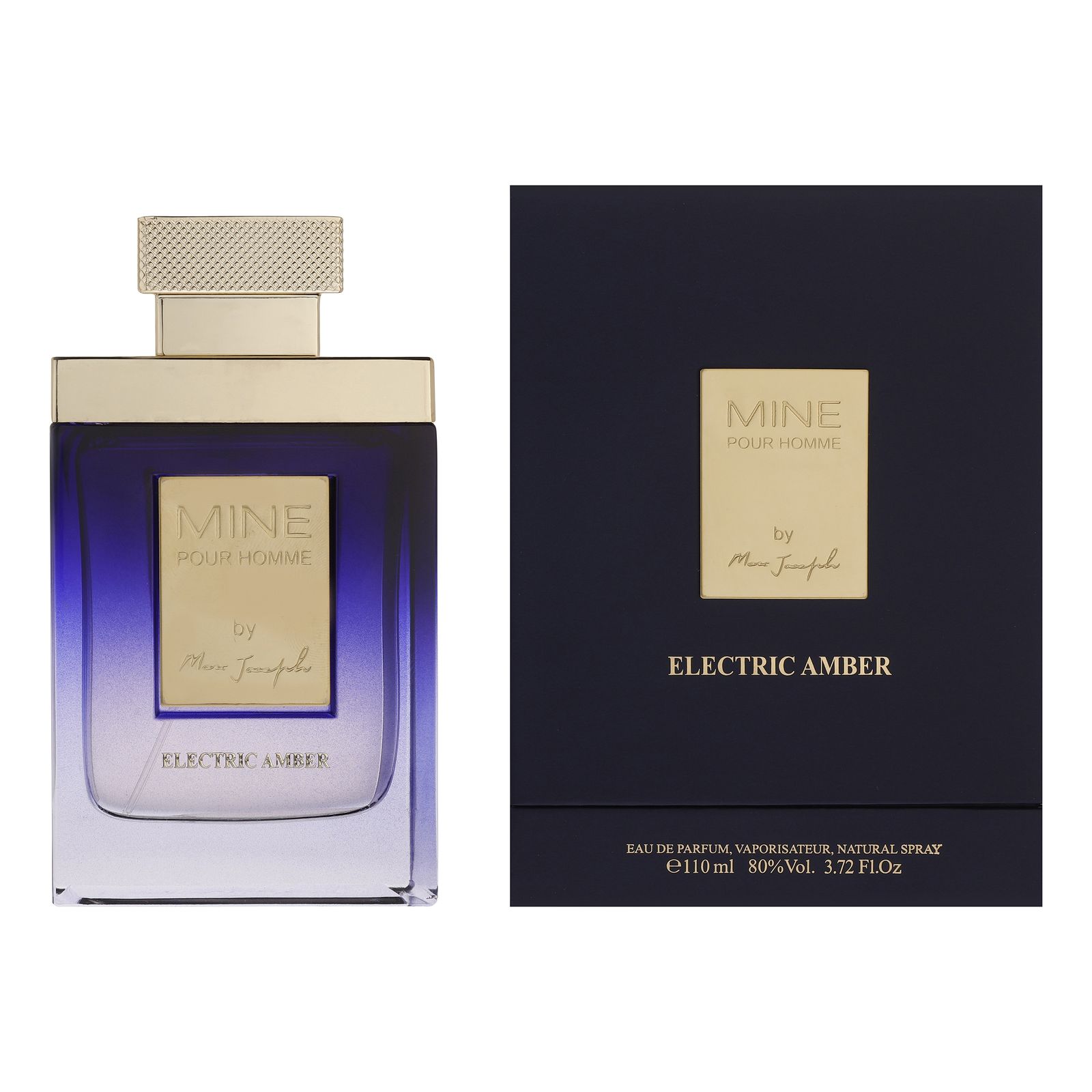 ادو پرفیوم مردانه مارک ژوزف مدل electric amber با رایحه خنک حجم 110 میلی لیتر -  - 1