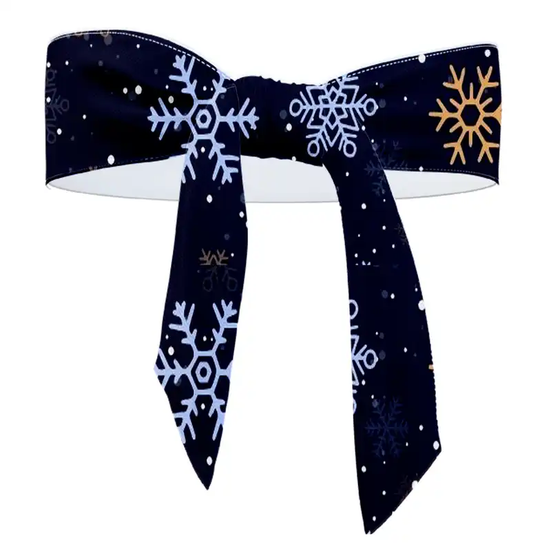 هدبند ورزشی آی تمر مدل دونه برف کد 518