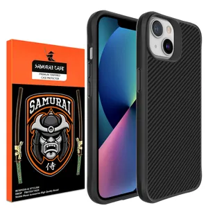 Samurai Carbon Fiber Case For Apple iPhone 13 / iPhone 14