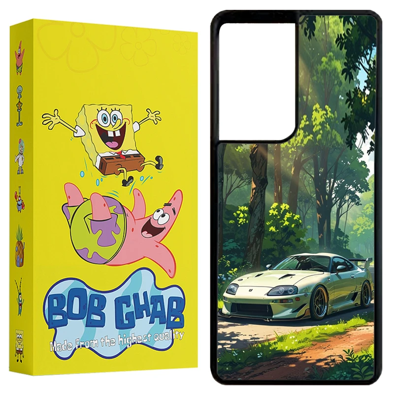 کاور باب قاب طرح ماشین مدل BCPS21U مناسب برای گوشی موبایل سامسونگ Galaxy S21 Ultra 5G