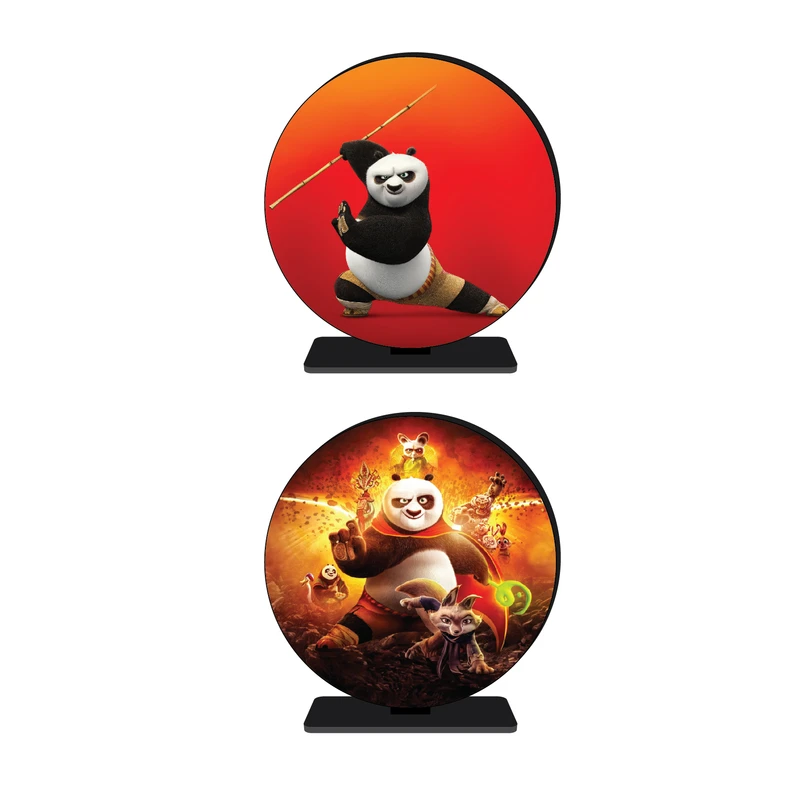 استند رومیزی تزیینی مدل کارتون پاندای کونگفو کار کد 69 مجموعه 2 عددی
